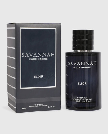 Savannah Pour Homme Elixir Spray Cologne
For Men