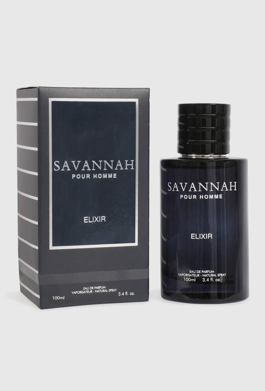 Savannah Pour Homme Elixir Spray Cologne
For Men