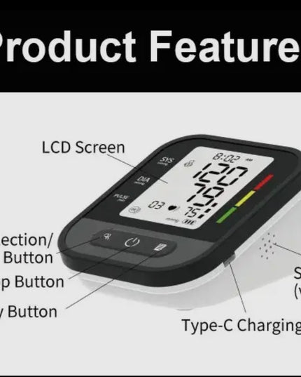 Baymed Blood Pressure Monitor Portable Travel Size Gift Pick