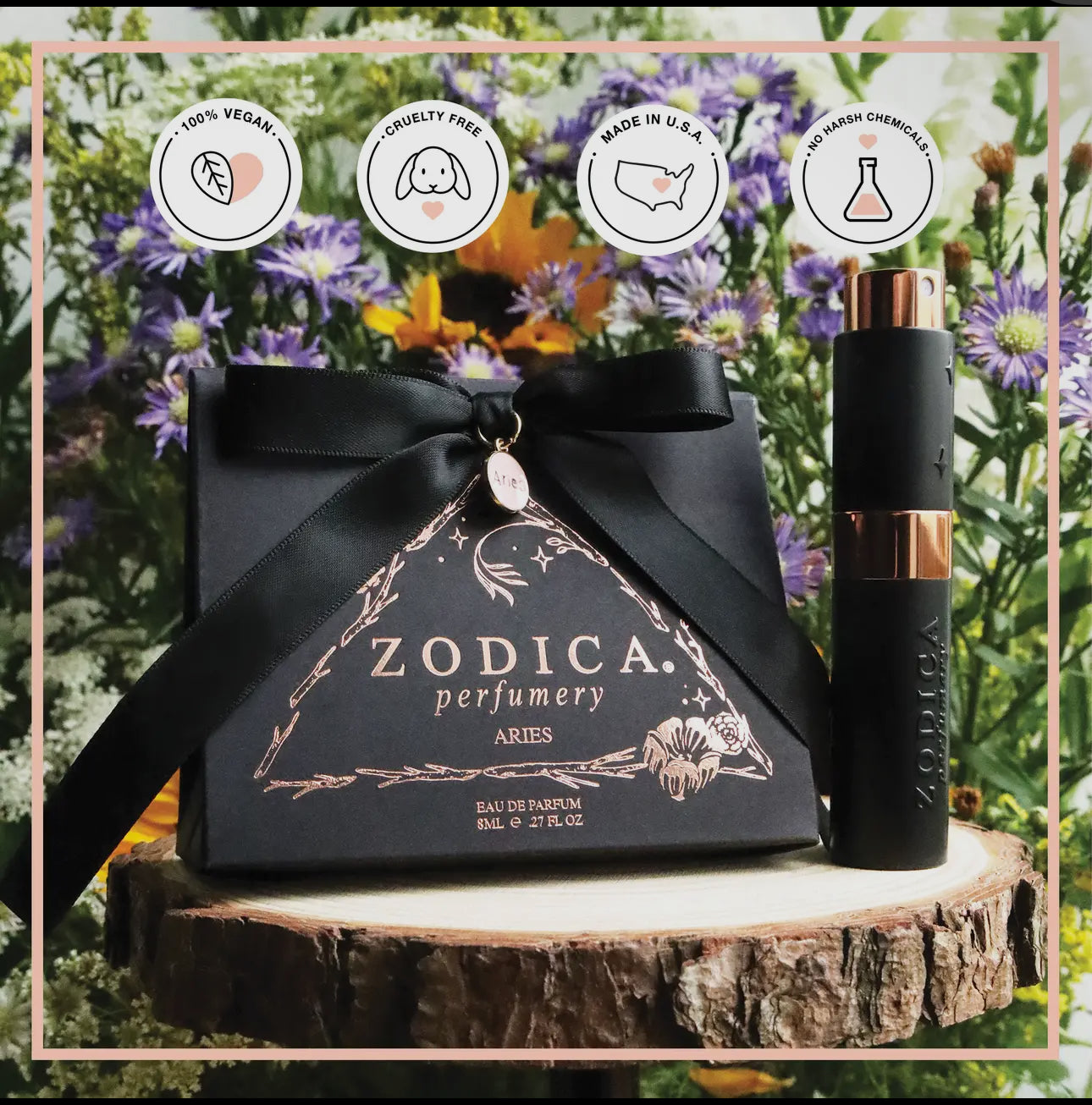 Zodiac Perfume Twist & Spritz Travel Spray Gift Set 8ml