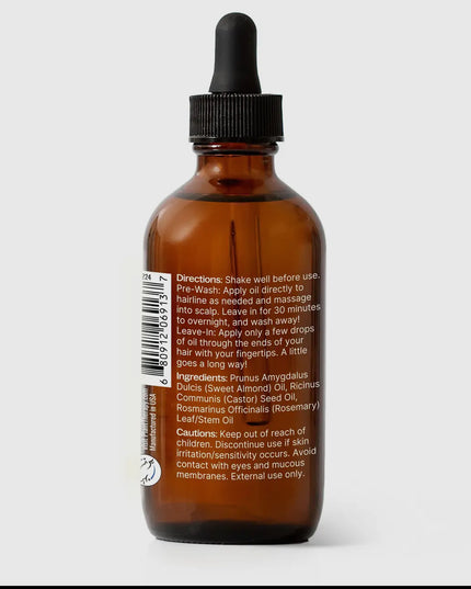 Rosemary & Castor Hair Oil