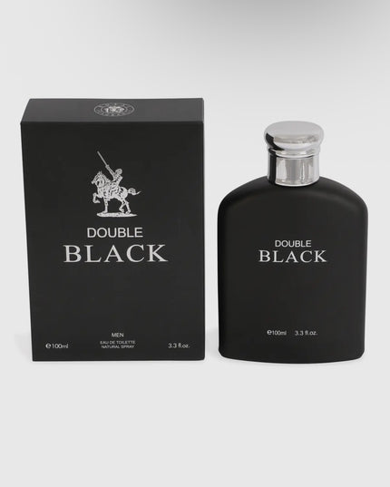 Double Black Spray Cologne Eau De Toilette
For Men