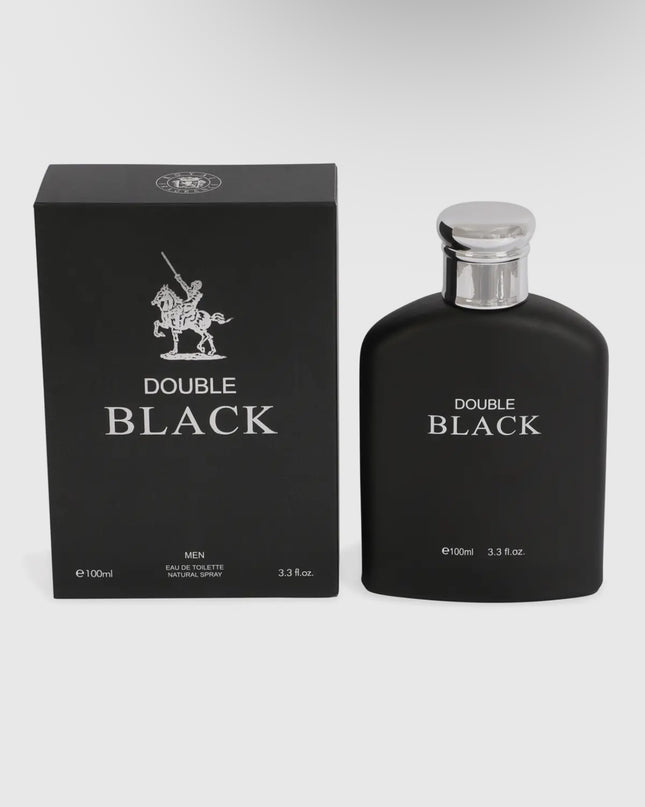 Double Black Spray Cologne Eau De Toilette
For Men