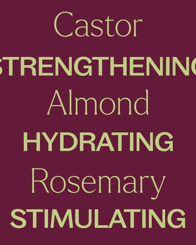 Rosemary & Castor Hair Oil