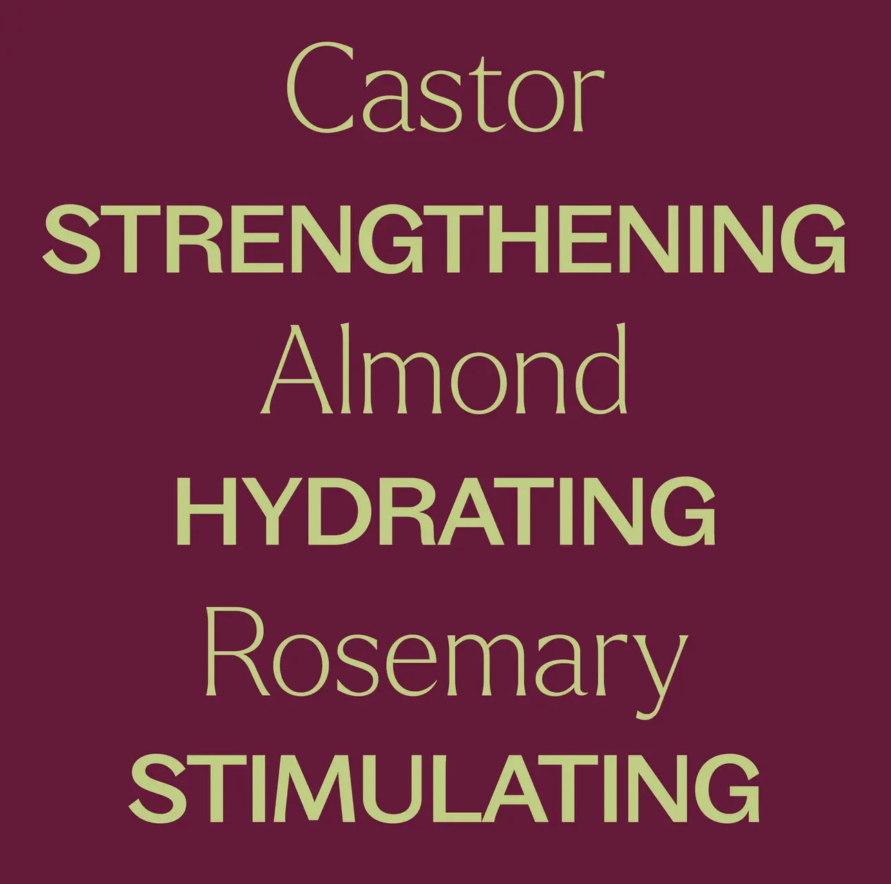 Rosemary & Castor Hair Oil