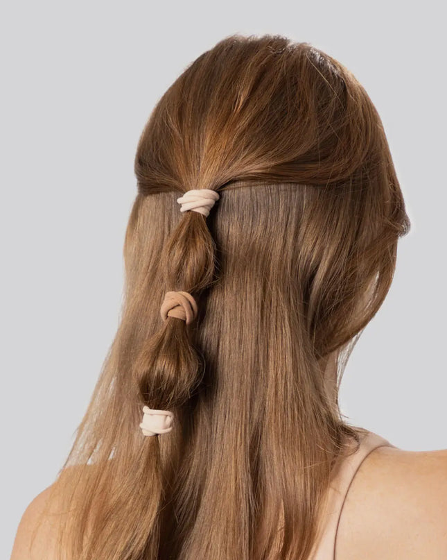 Eco-Friendly Nylon Elastics 20pc Set - Blush