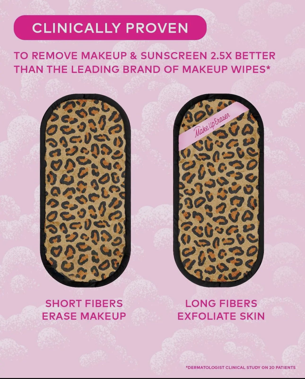 Leopard Print Pro MakeUp Eraser