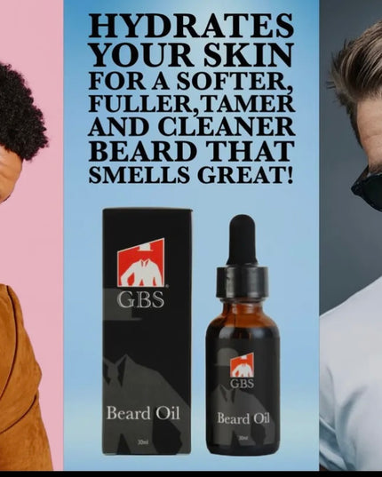 Gbs Beard Oil with Jojoba + Grapeseed Oil