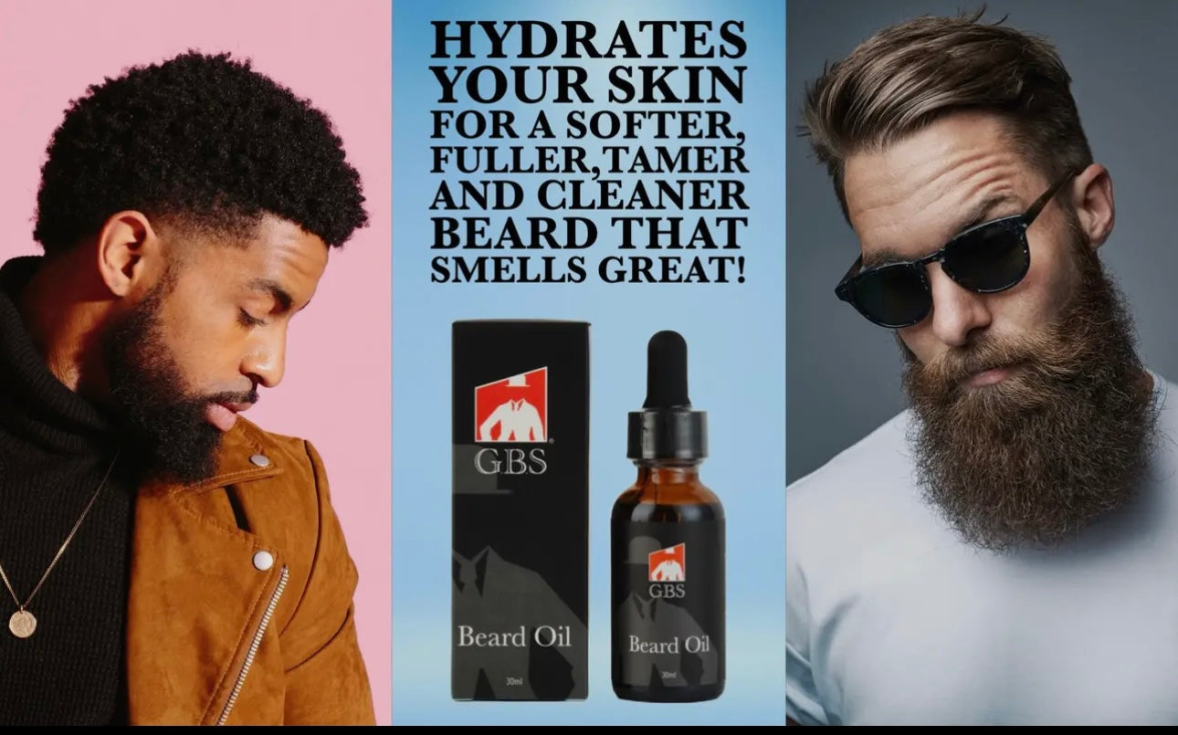 Gbs Beard Oil with Jojoba + Grapeseed Oil