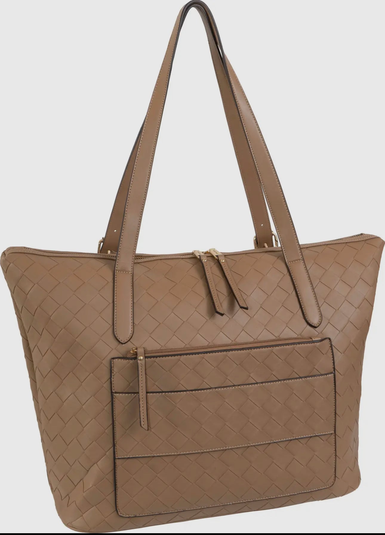 Ellen Tracy 20 Inch Woven Large Travel
Workbook Tote Bag