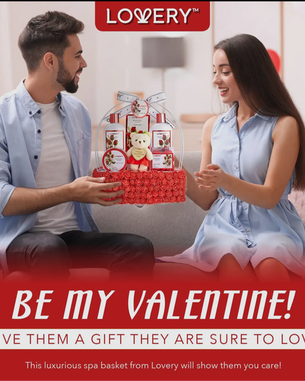 Red Rose Bath and Body Set