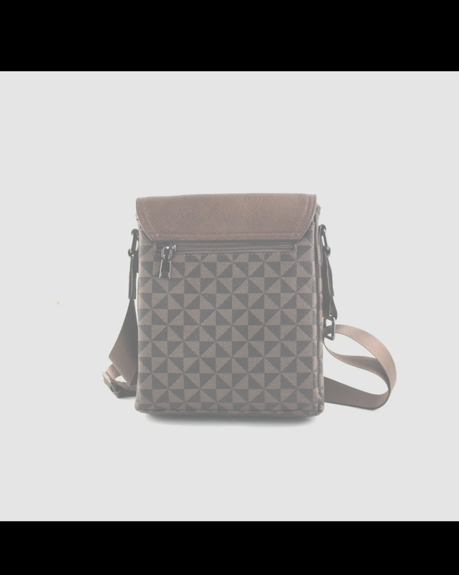 Men Messenger On Convas Crossbody Bag