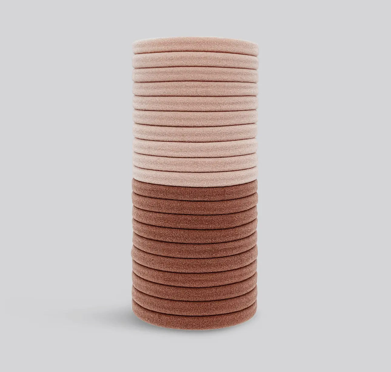 Eco-Friendly Nylon Elastics 20pc Set - Blush