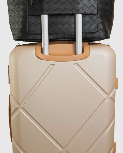 Ellen Tracy 20 Inch Woven Large Travel
Workbook Tote Bag