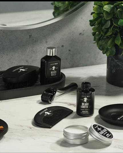 Loverymen Premium Beard Growth Kit -
Complete Grooming Gift