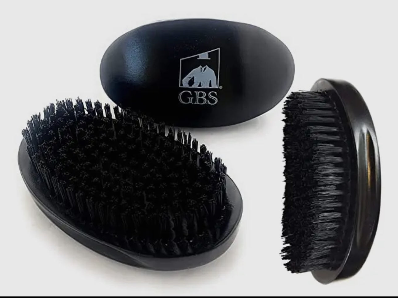 Gents Fgp Military Hair Brush Dual Head and Beard Brush