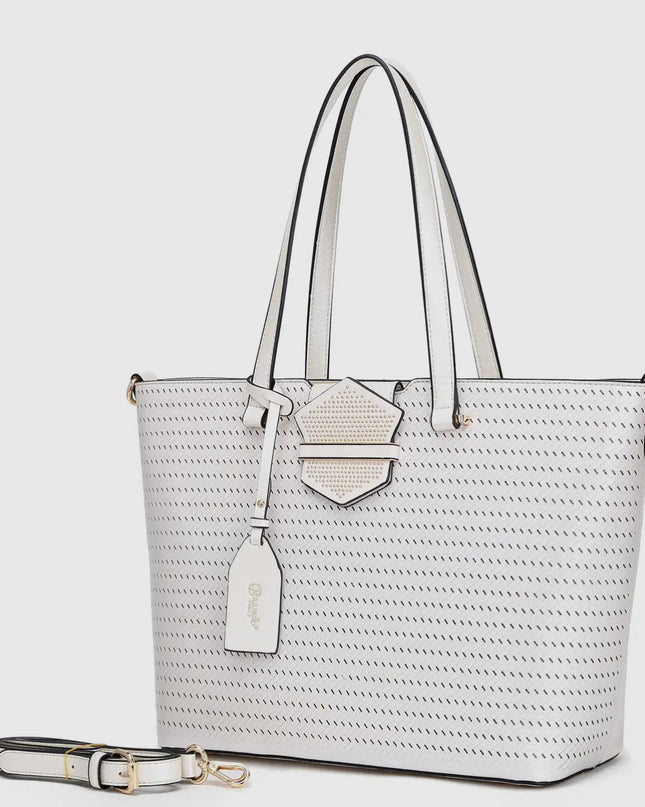 Brangio Italy Luxe Woven Tote