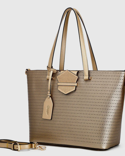 Brangio Italy Luxe Woven Tote
