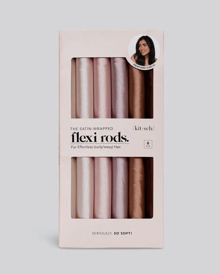 Satin Wrapped Flexi Rods - 6pc Set