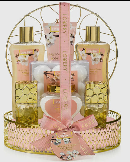 Bath & Body Gift Basket - White Rose - 13pc
Perfume Set