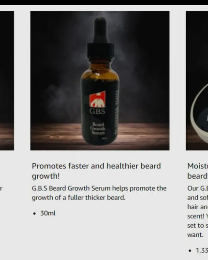 Gbs Beard Growth Kit