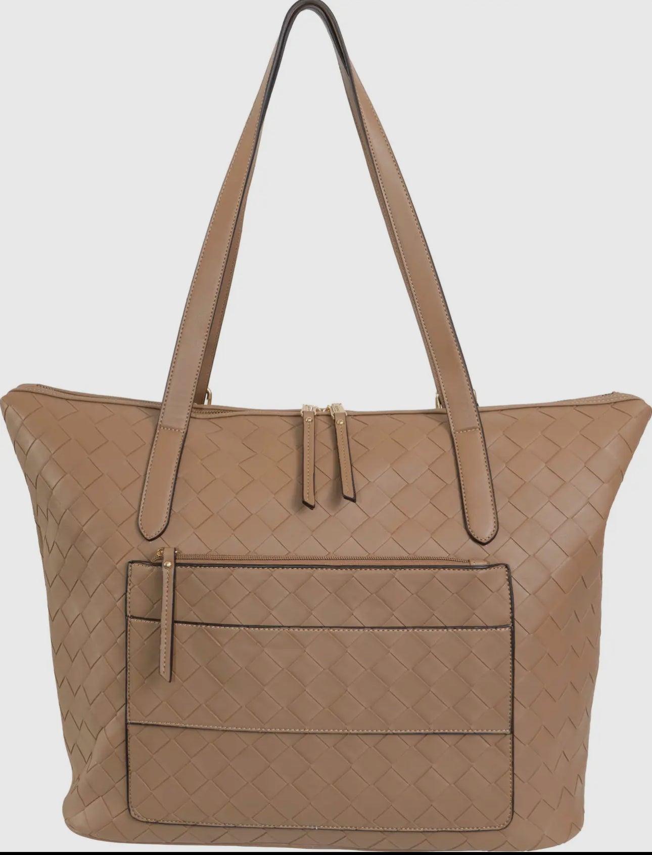 Ellen Tracy 20 Inch Woven Large Travel
Workbook Tote Bag