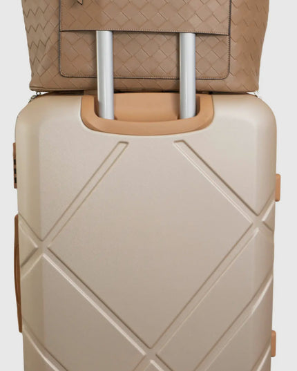 Ellen Tracy 20 Inch Woven Large Travel
Workbook Tote Bag