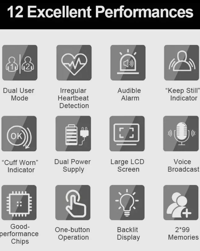 Baymed Blood Pressure Monitor Portable Travel Size Gift Pick