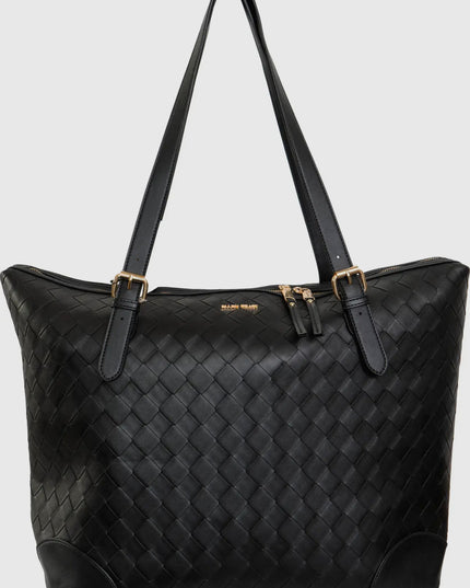 Ellen Tracy 20 Inch Woven Large Travel
Workbook Tote Bag