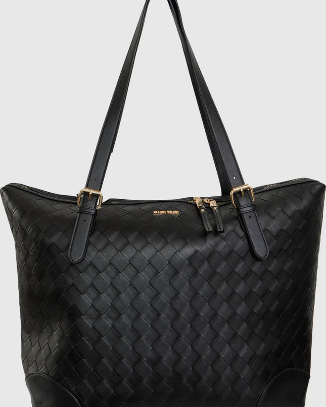 Ellen Tracy 20 Inch Woven Large Travel
Workbook Tote Bag