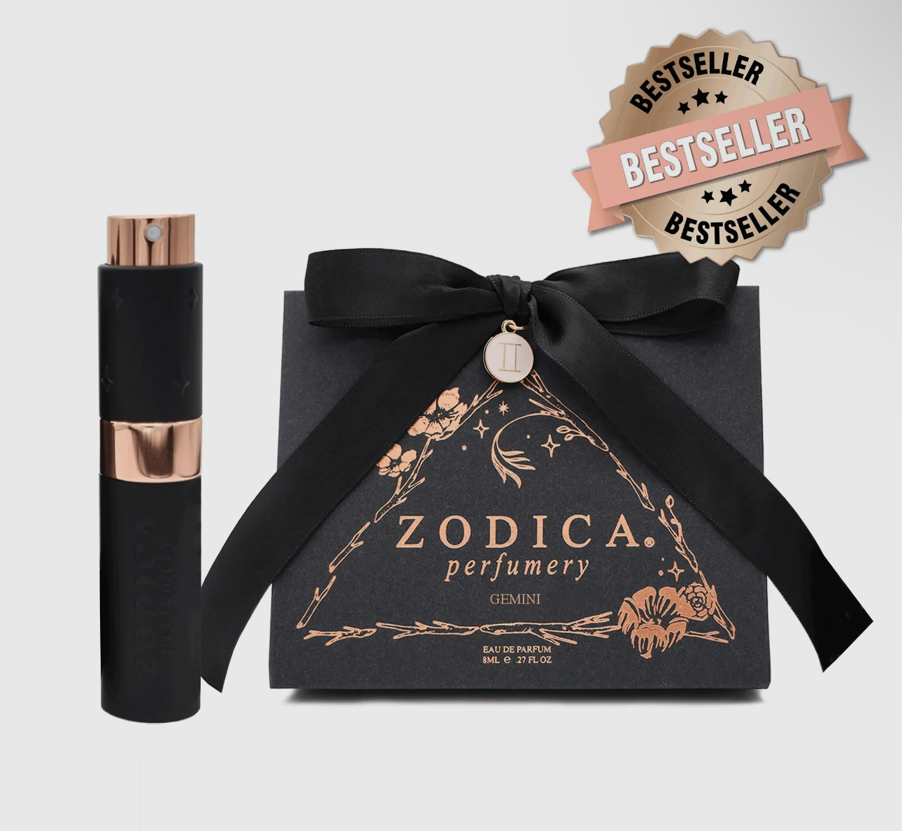 Zodiac Perfume Twist & Spritz Travel Spray Gift Set 8ml