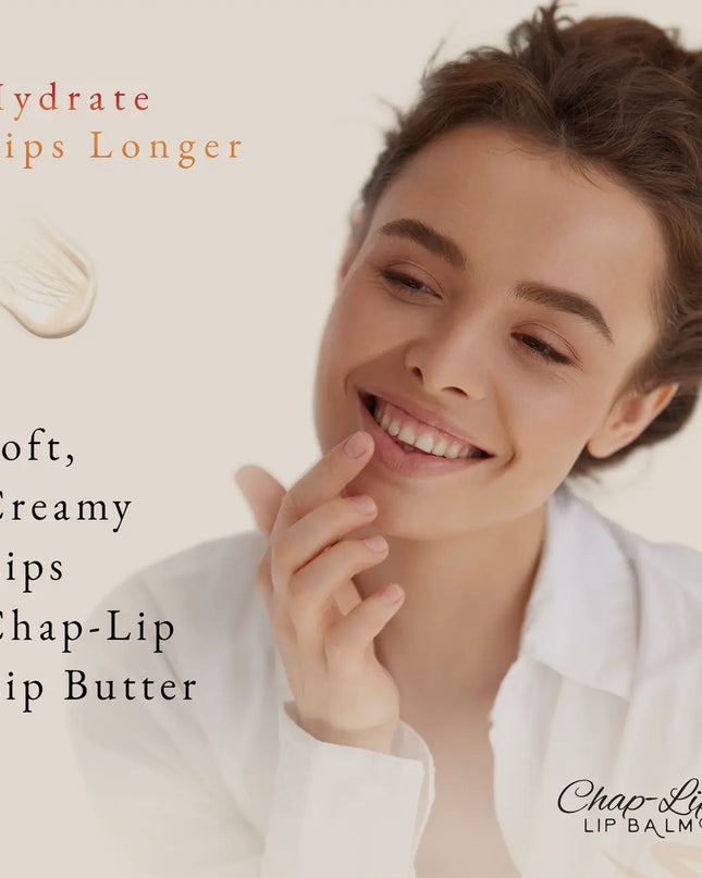 Chap-Lip Lip Butter 100% Natural Lip Balm